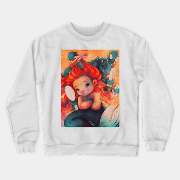 Messy Crewneck Sweatshirt by selvagemqt